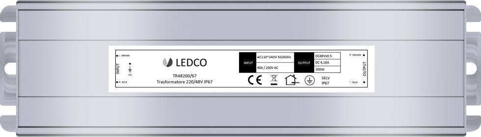 The New V Waterproof Transformers By Ledco Ledco Italia